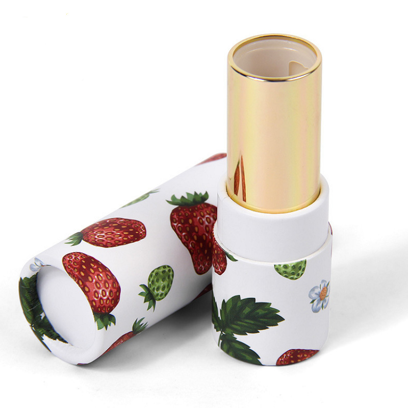 口红唇彩唇膏纸管纸筒 纸质口红管包材 专业定制