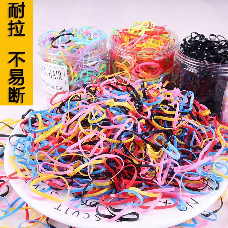 Children's hair accessory, storage box, disposable hair rope, Korean style