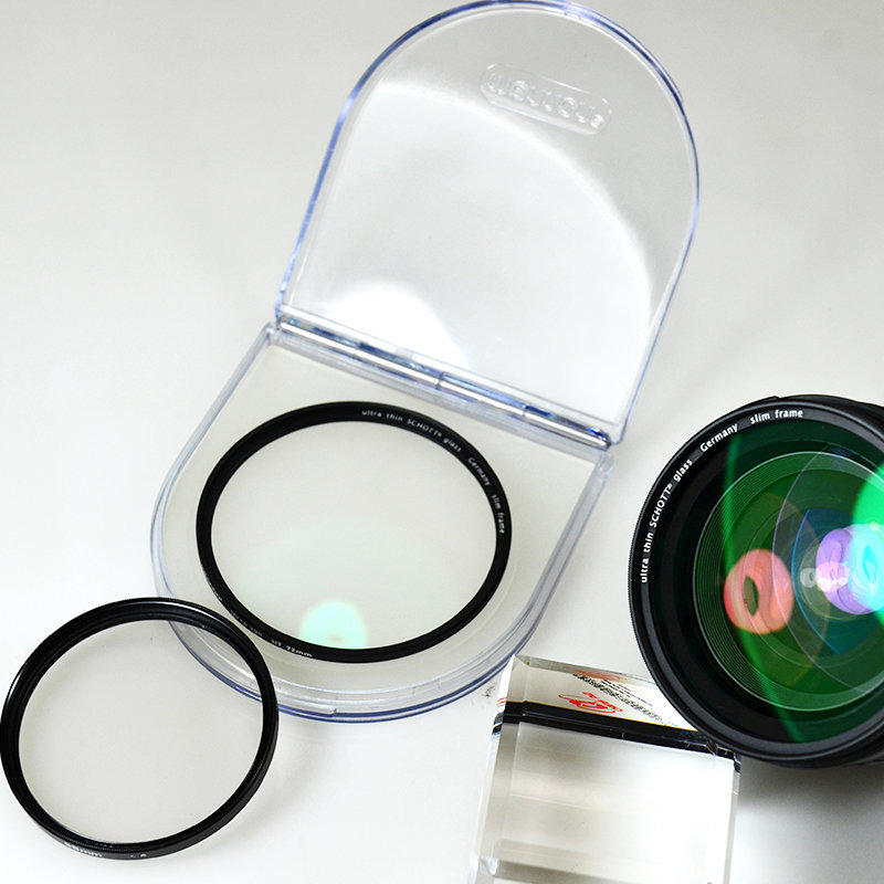 메논 렌즈 UV 미러 다층 코팅 UV 미러 MCUV (블랙 링) Φ52Φ55Φ58
