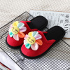 Demi-season non-slip keep warm cartoon slippers, Korean style