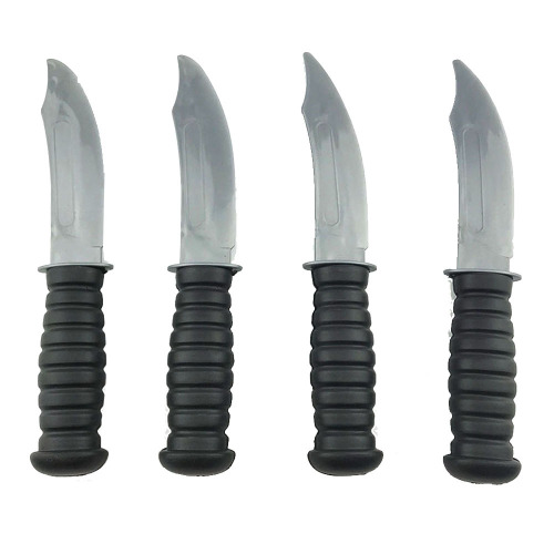 Hot Selling Children's Plastic Knife Set for International Trade Halloween Pirate Knife Plastic Flying Knife Performance Decorations