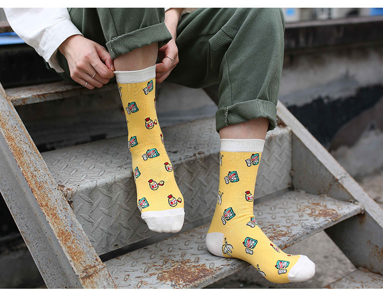 Female sweet cartoon socks