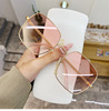 Square sunglasses, glasses, suitable for import, Korean style, gradient