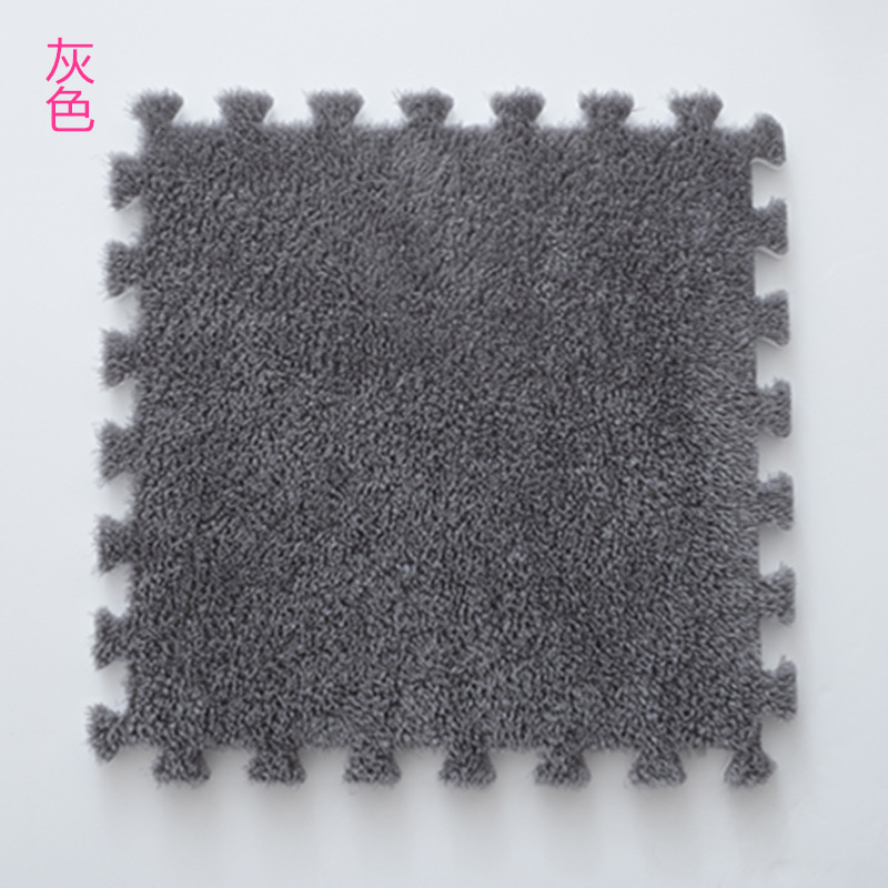 Dormitorio Full-shop hogar engrosada costura alfombra de piso de área grande máquina de corte de la alfombra de gamuza lavable fabricante