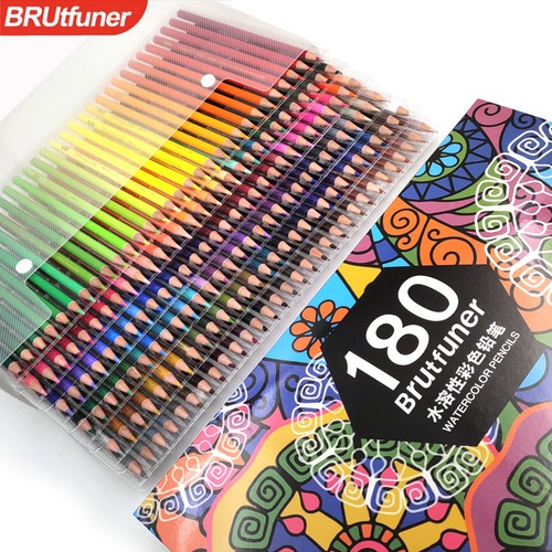 Cross-border supply of 120-color water-soluble colored lead, 150-color painting pencil, 180-color lead, hand-painted 72-color pencil