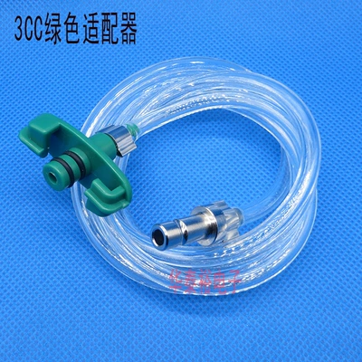 Dispensing Syringe Adapter Wu: Yapışqan paylayıcı adapterlər - 3cc-green-adapter