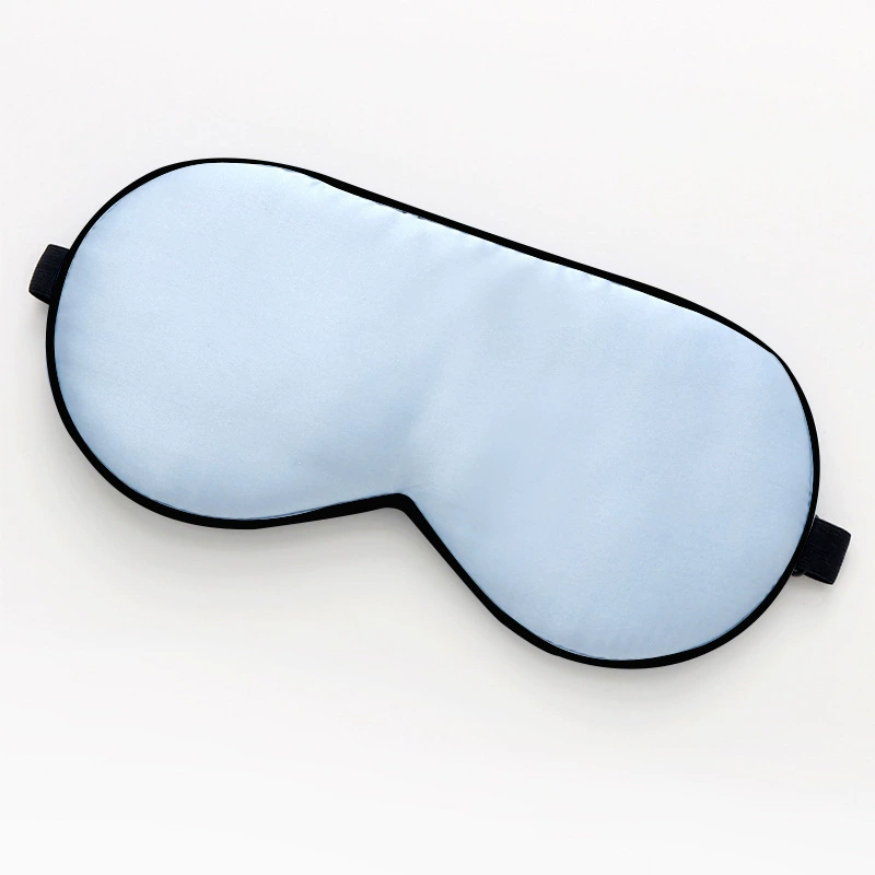 Silk double-sided sleep mask, with embroidery, eyes protection