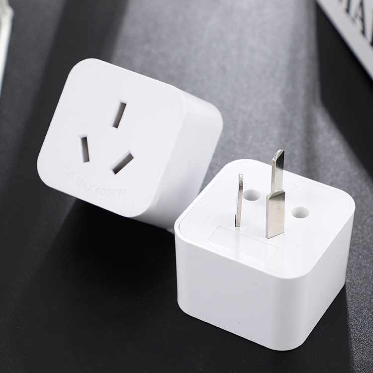 Three Plug Conversion Plug Air Conditioner Electric Water Heater Oil Socket Conversion Plug High Power10a To16a Socket