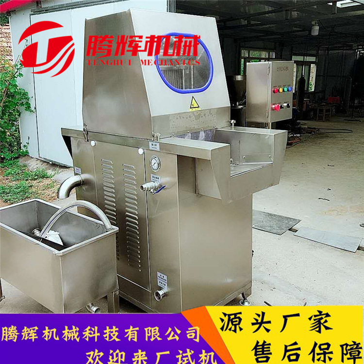 现货全自动鸡胸肉盐水注射机 大型鱼片牛肉带骨盐水注射机