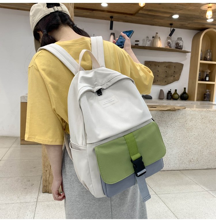 Schoolbag Korean School Harajuku Student Middle School Student Backpack Literary Forest Shoulder Bag  Wholesale Nihaojewelry display picture 30