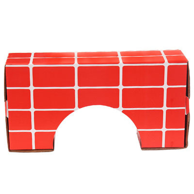 Arch simulation paper brick kindergarten area corner building paper brick building block construction area corner game environment layout material