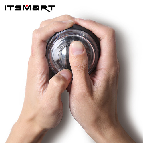 ITSMART Self-illuminating Wrist Strength Trainer, Stress-Relief Fitness Equipment, Barbell Manufacturer Wholesale Cross-Border Grip Ball