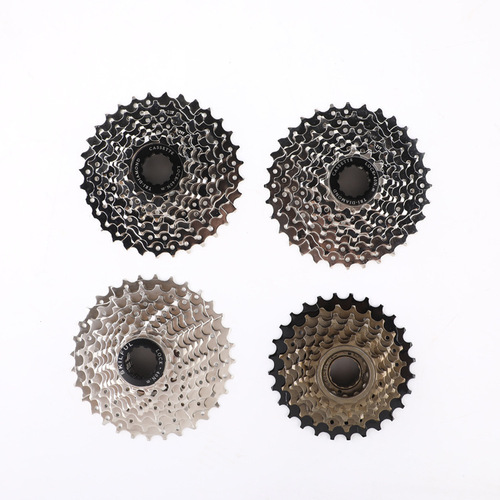 Mountain bike flywheel 6/7/8 speed non-positioning Shimeng flywheel gear 21/24 speed positioning flywheel accessories