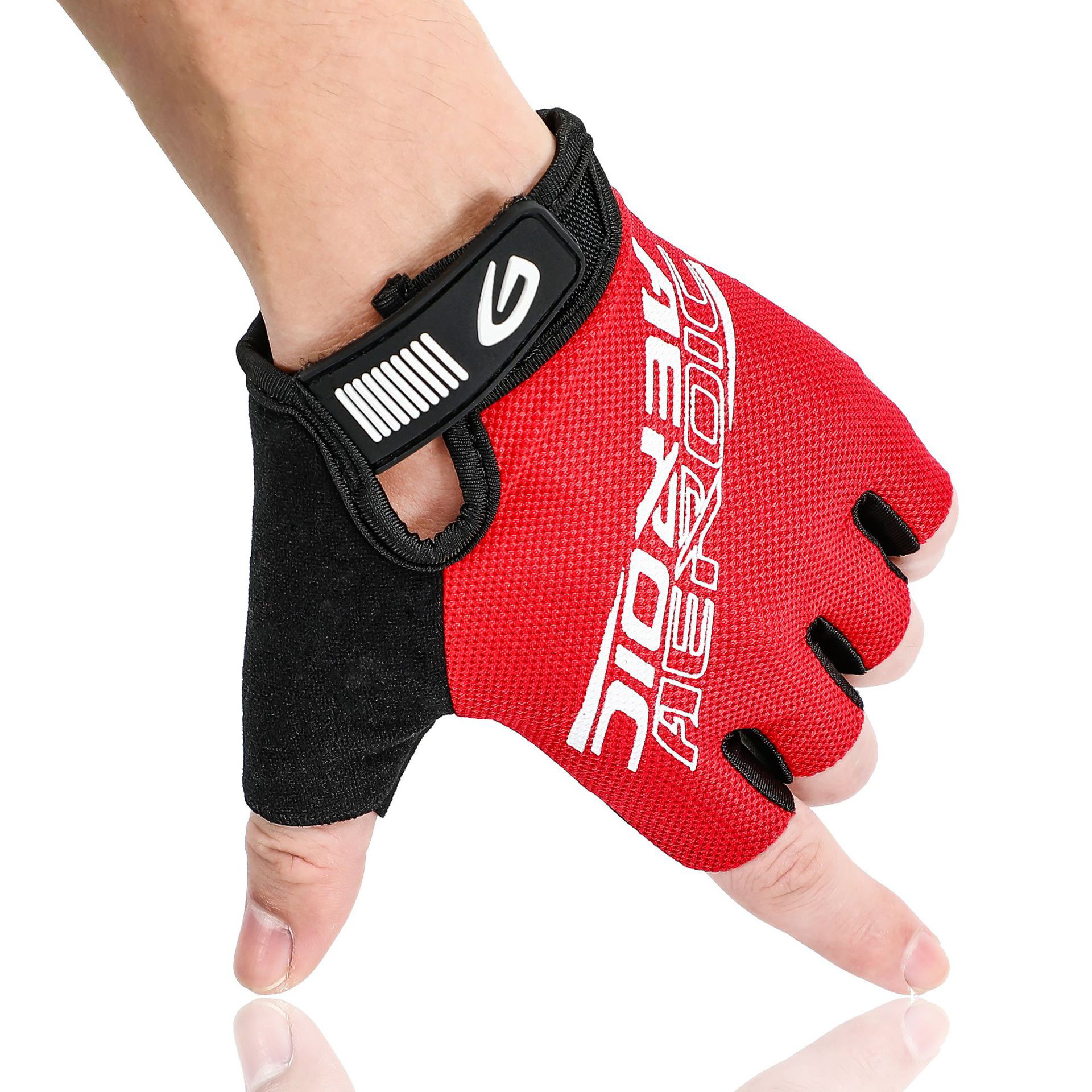 AEROIC自行车手套半指透气健身户外运动山地骑行单车外贸装备跨境|ru