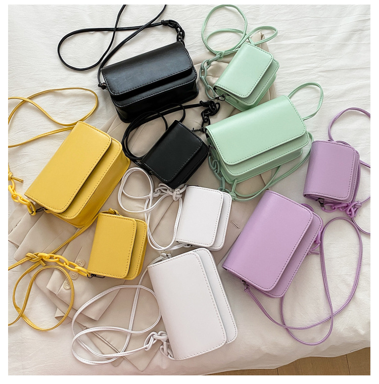 135g Weight Polyester Lining Material Magnetic Buckle Closure Type Single Shoulder Strap Strap Type Crossbody Bag Bags Type Casual, Street Occasion Pu Leather Material Solid Color Pattern All Seasons Season Women's Gender Vintage Style, Classic Style Style Medium Size Women's Medium Pu Leather Solid Color Vintage Style Classic Style Magnetic Buckle Crossbody Bag 6