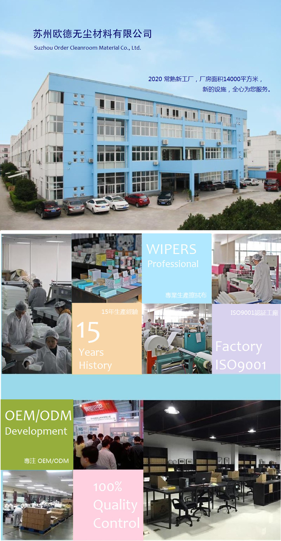 Suzhou Order Cleanroom Materia