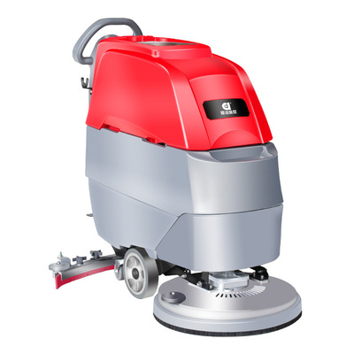 鼎洁盛世手推式洗地机JM5地面消杀机 低噪音高性价免维护电瓶