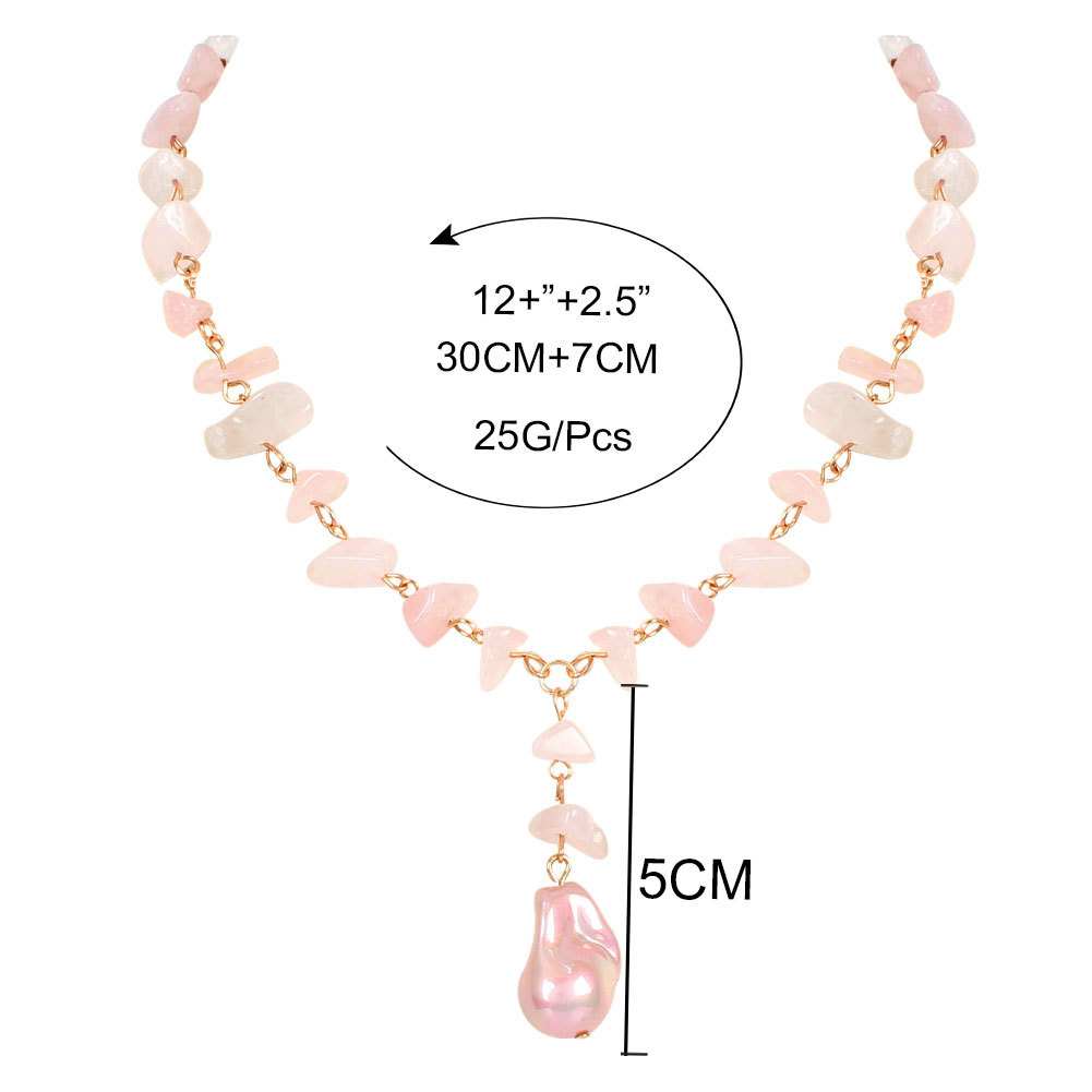 Collar de perlas de cristal simplepicture1
