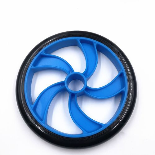 Abdominal wheel abdominal muscle wheel 16-inch two-wheel three-wheel abdominal fitness device slim belly men's and women's fitness equipment silent roller