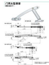 日本原装进口泷源（TAKIGEN）门用大型滑撑B-1025-2A/B-1025-3A