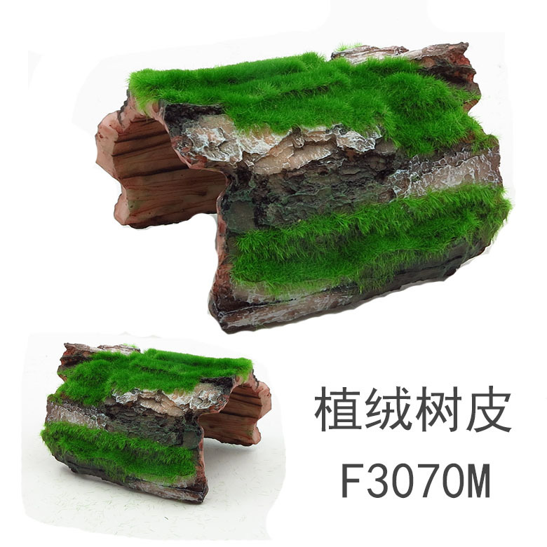 Factory supplies simulation moss velvet resin crafts