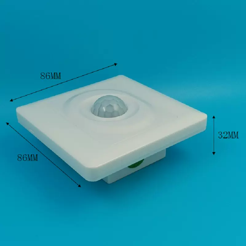 两线继电器输出人体红外线感应开关楼道智能延时86型仓库传感器