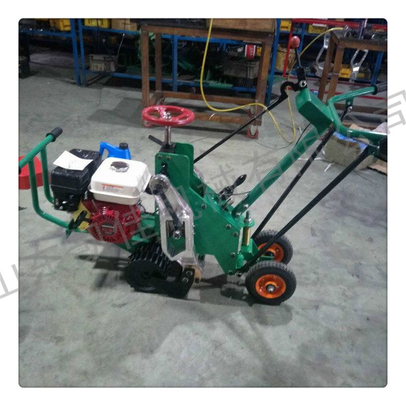 山东凯佳直供起草啤机草皮移植机 汽油手扶式起草皮设备 现货