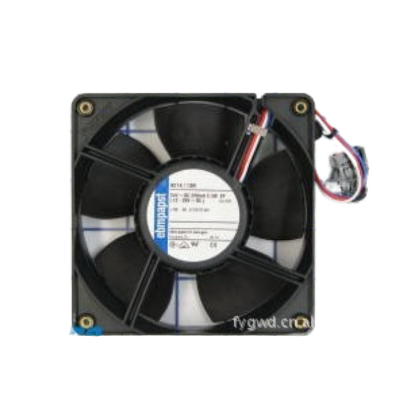 4214德国ebmpapst变频器轴流风机 24V机柜散热风扇