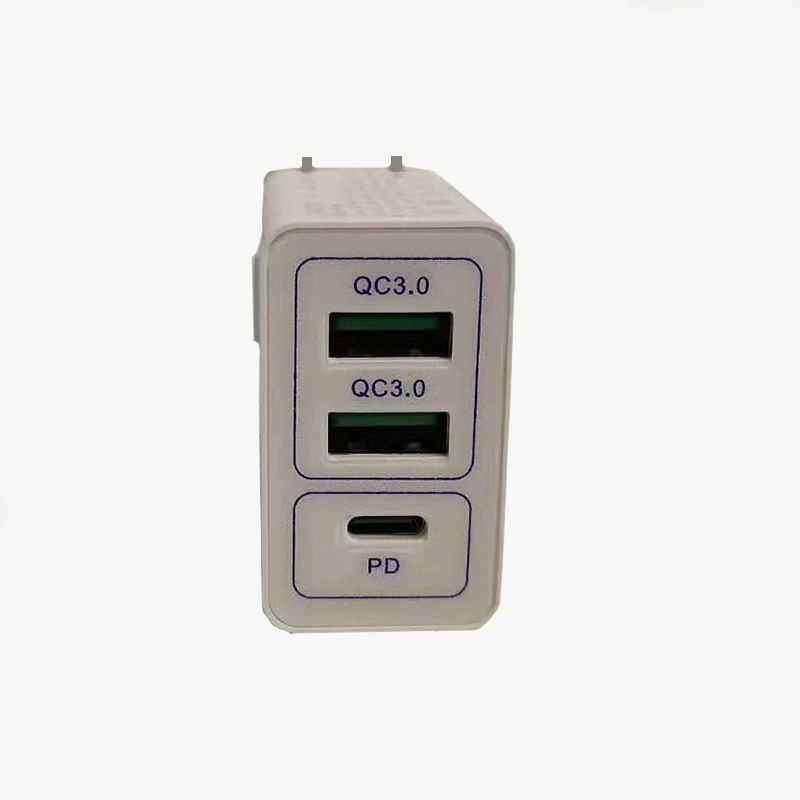 Трансграничное эксклюзивное дорожное зарядное устройство с двойным зарядным устройством QC3.0 + PD с двойным зарядным устройством QC3.0 + PD зарядное устройство производитель