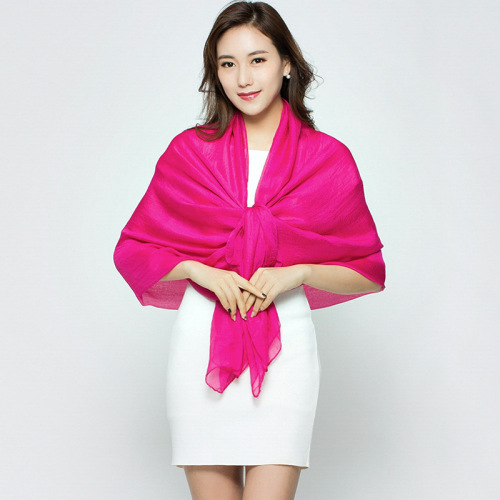 New super seaside silk scarf imitation chiffon silk scarf for women Korean version beach towel air conditioner versatile shawl Taobao dropshipping