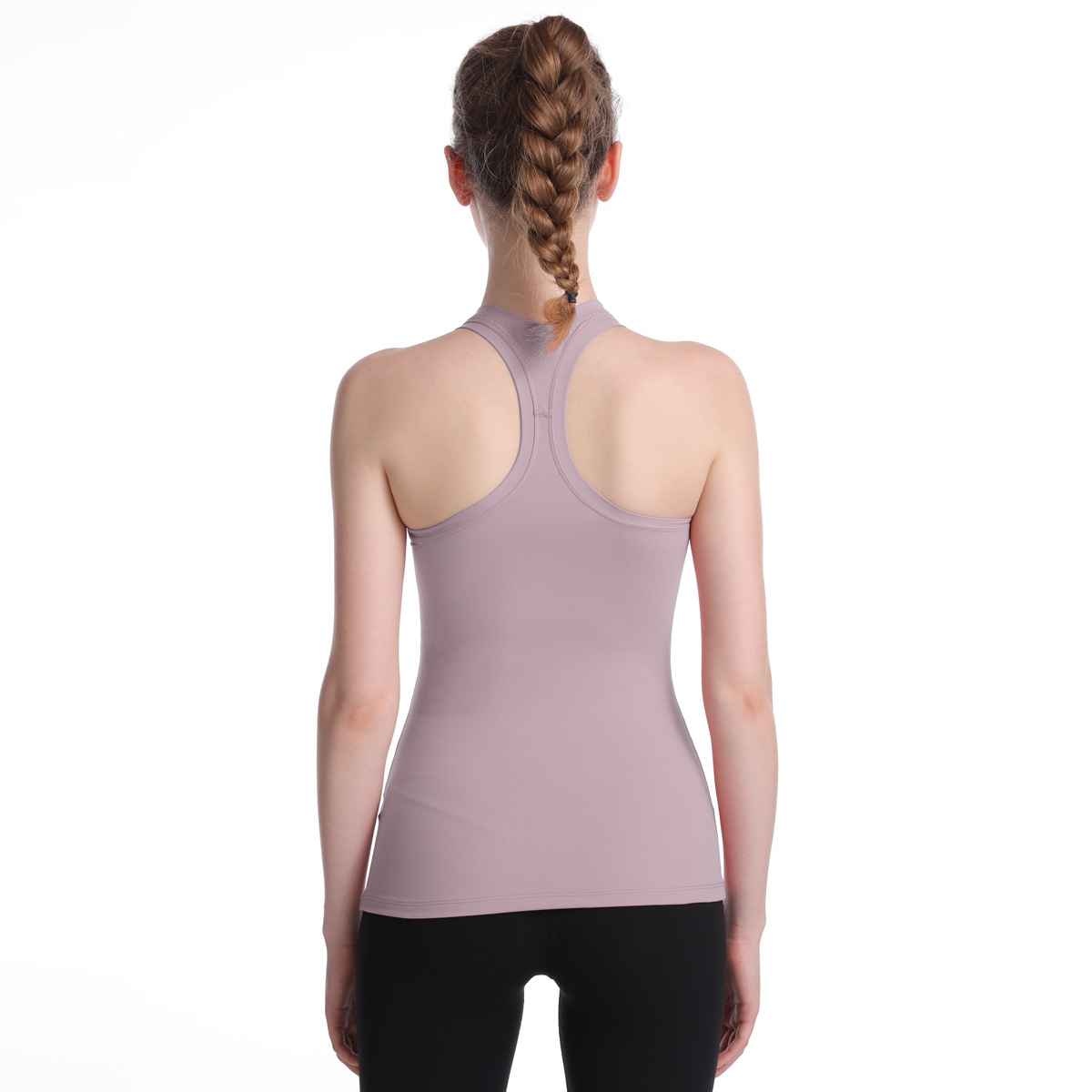 elastic tight-fitting long I beautiful-back sports vest  NSNS11009