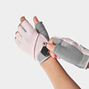 Manufactor Direct selling Hemidactyly Bodybuilding motion glove Sweat ventilation silica gel non-slip Hand guard train glove customized wholesale