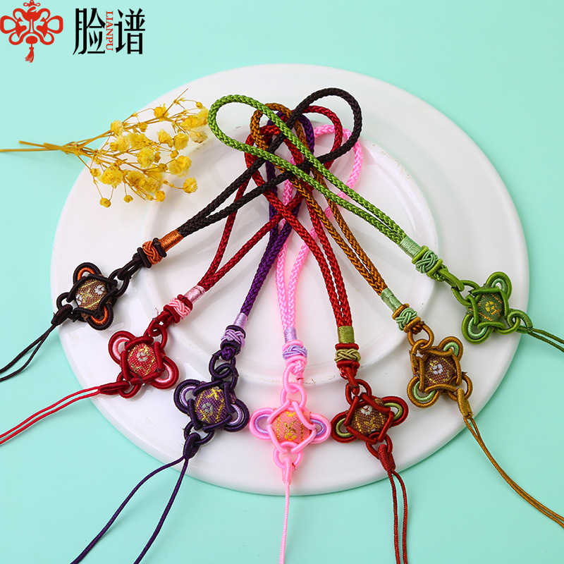 Exquisite Chinese knot Pure handwork weave nylon Chinese knot Pendant parts Exquisite Summary Car hitch Sachet