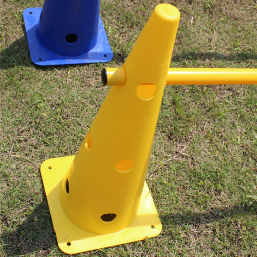 Jumper 47CM hole cone barrel sign barrel obstacle 18-inch roadblock football training equipment hurdle road cone