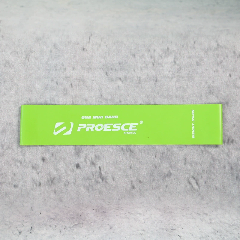 РResistance кольцо (PROESCE) натуральный латекс тренер талии, многоуровневость 0.35–1.3 мм, петля для упражнений