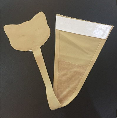 工厂批发跨境性感情趣内裤c裤女情趣内裤蕾丝隐形一片式猫咪C字裤