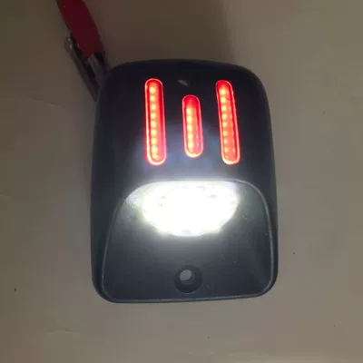 lights, License plate lamp