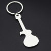 Metal guitar, piano, musical instruments, bottle opener, keychain with laser, Birthday gift