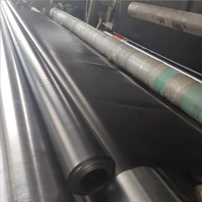 复合土工膜 HDPE复合土工膜鱼池工程水库防渗一布一膜|ms