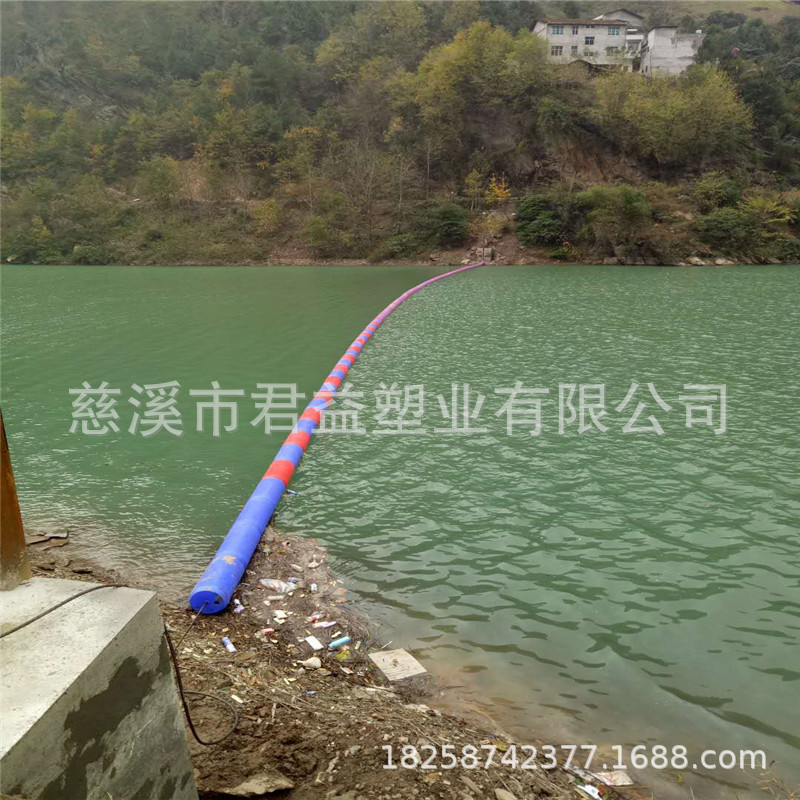 PE夹钢丝绳浮体价格 拦污夹绳子浮体