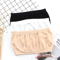 Seamless strapless one-shoulder bandeau top, push-up base layer anti-exposure vest, women's Korean-style all-match chest wrap.