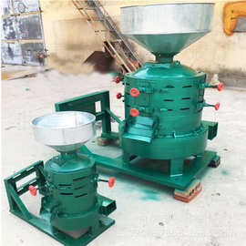 安国市稻麦碾米机 家用小型多功能去皮机 粮食碾米机图片