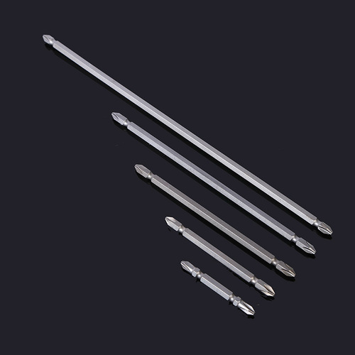 Wholesale S2 hexagonal magnetic double-headed cross screwdriver bit, electric drill screwdriver bit, pneumatic bit