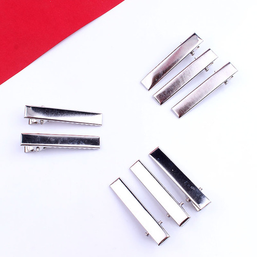 Handmade diy hairpin materials, square clips, duckbill clips, hair accessories, pressure clips, side clips, hairpins, hair accessories, hair accessories