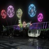 Wholesale lawn led customized simulation Dandelion Fiber optic lights Stainless steel Colorful monochrome luminescence customized Ground insertion