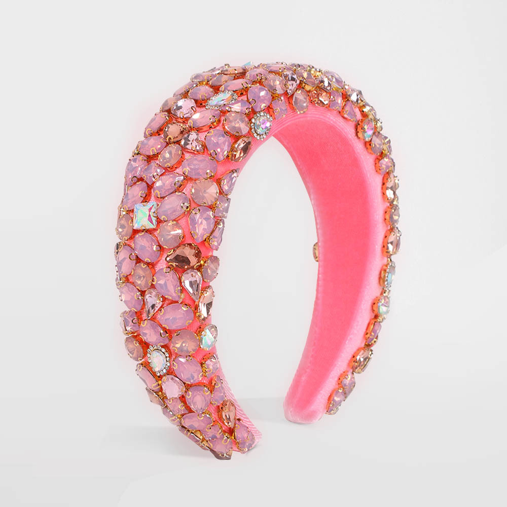 Fashion New Retro Thick Sponge Baroque Headband Hair Accessories display picture 9