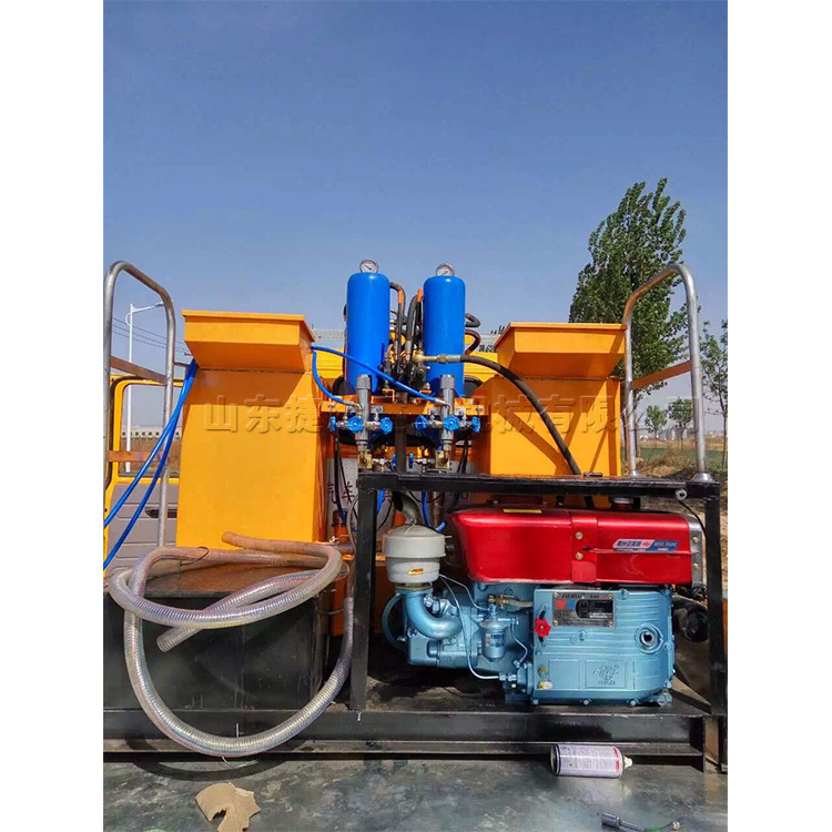 双缸双泵车载式冷喷划线机 高速公路全自动画线机 交通标线冷喷机