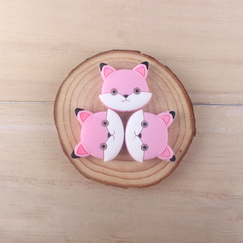 Directo de fábrica de calidad alimentaria de silicona Kaola teether perlas a granel Kaola joyería tesoro molienda teether perlas al por mayor