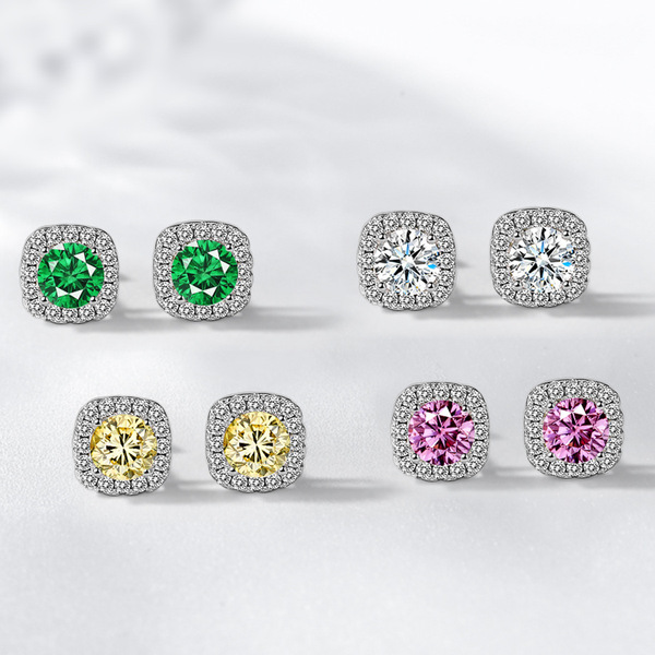 Diamond earrings