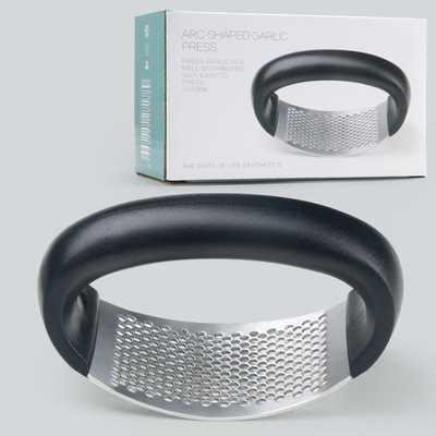 家用304不锈钢压蒜泥器手摇握式捣大蒜碾蒜手动砸蒜夹蒜蓉器